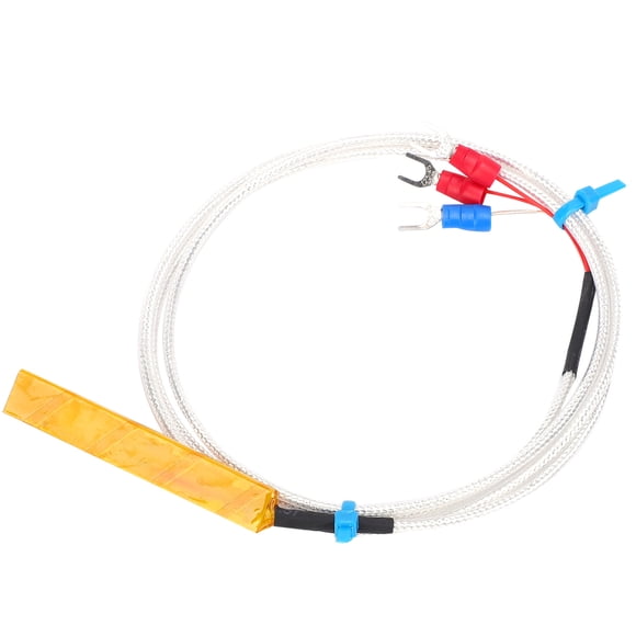 Wchiuoe Temperature Sensor Thermistor, Water-Proof Temperature Sensor Probe, Oil-Proof Efficient 3-Wire System Motor For Motor Coils