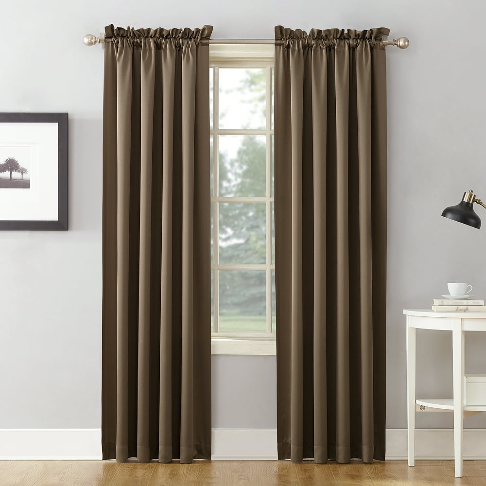 Sun Zero Kylee Energy Efficient Rod Pocket Curtain Panel