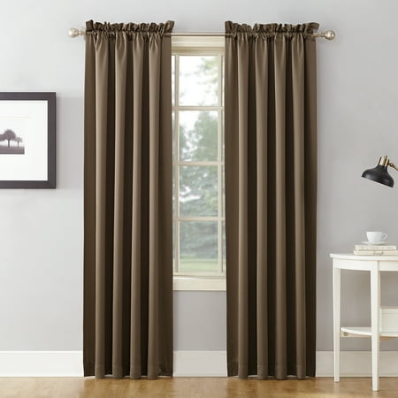 View of Sun Zero Energy Efficient Rod Pocket Curtain Panel, 54