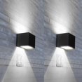 thumbnail image 1 of Luces solares de pared SOTTLOT, 2 unidades, cúbicas, 700 lm, 4000 K, resistentes al agua, 1 of 9