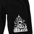 thumbnail image 2 of Disney Villains Hades Adult Black Sleep Pajama Shorts-Medium, 2 of 5