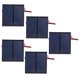 thumbnail image 1 of High quality DC5.5V0.6W solar panel + 30CM red and black wire (5 pieces per, 1 of 3