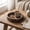 Brown 1, variant on Wooden Tray Platter, for Living Room Coffee Tables, Suitable for Snacks Fruit and General Storage, 7.5in