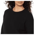thumbnail image 2 of Express Women's Relaxed Sweater (Black, XL), 2 of 2