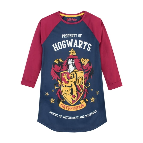 Harry Potter Girls Long Sleeve Nightdress Sizes 6-14