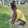thumbnail image 2 of HQREA Greyhound Sweater for Dogs Warm Dog Long Sleeve Shirt Sweatshirt for Fall Winter, 2 of 6