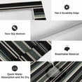 thumbnail image 6 of Black Green Beige Outdoor Rug for Patio/Deck/Porch, Non-Slip Large Area Rug 6 x 9 Ft, Boho Farmhouse Vintage Abstract Striped Indoor Outdoor Rugs Washable Area Rugs, Camping Rug Carpet Runner, 6 of 8