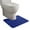 Blue, variant on Djiypn Soft Foam Toilet Rug U-Shaped, Soft and Comfortable Bath Mat, Super Water Absorption, Non-Slip, Thick, Machine Wash and Easy to Dry for Bathroom, 16 X 20 Inches, Grey