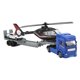 thumbnail image 5 of Simulación de plástico transporte camión helicóptero coche juguete conjunto vehículo modelo regalo para niños niños, 5 of 10