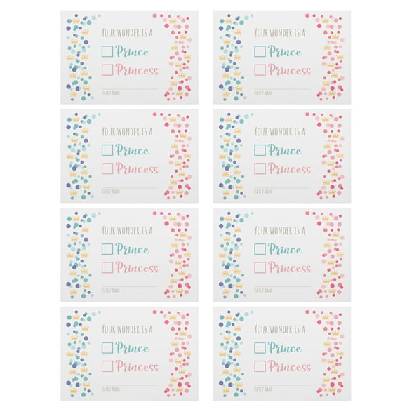 KAKOWELY 10 tarjetas encantadoras para fiesta de baby shower, delicadas tarjetas de felicitación para baby shower.