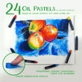 thumbnail image 5 of Crayola 24 Count Signature Oil Pastels With Decorative Tin, 5 of 9