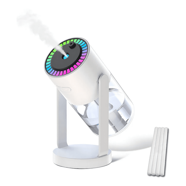 Humidificador Difusor Aceites Esenciales Difusores Aroma Malubero Blanco