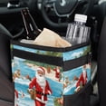 thumbnail image 6 of Santa Claus Foldable Car Trash Can with Lid and Leak-Proof Hanging Storage Bag - Trash Can for Car, Car Garbage Can, 6 of 6