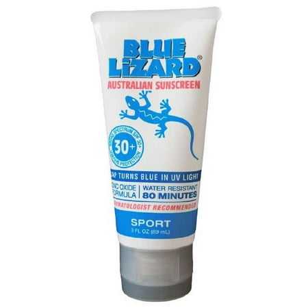 Blue Lizard Australian Sunscreen Lotion Sport, SPF 30+, 3 oz (Best After Sun Lotion Australia)