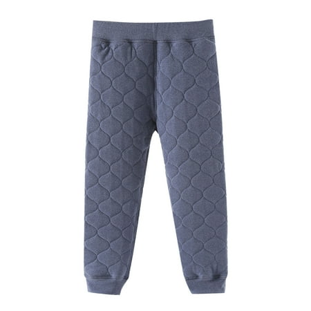 

EnJoCho Kids Toddler Pants Girls Boys Solid Ribbed Spring Winter Long Pants Padded Warm Thick Trousers Clothes Kids Skin Leggings Boy 2t Outfits Sky Pants Overalls 12 Months
