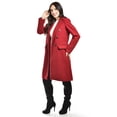 thumbnail image 2 of Abrigo clásico doble botonadura Roman Fashion 4149 Rojo CH, 2 of 4