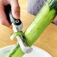 thumbnail image 2 of Creative en forma de pingüino plegable holgazanes de pelado portátiles para pelado verduras multifunción herramienta de cocina duradera para vegetales de frutas Pelador de verd ShuxiuWang 1327537026921, 2 of 4