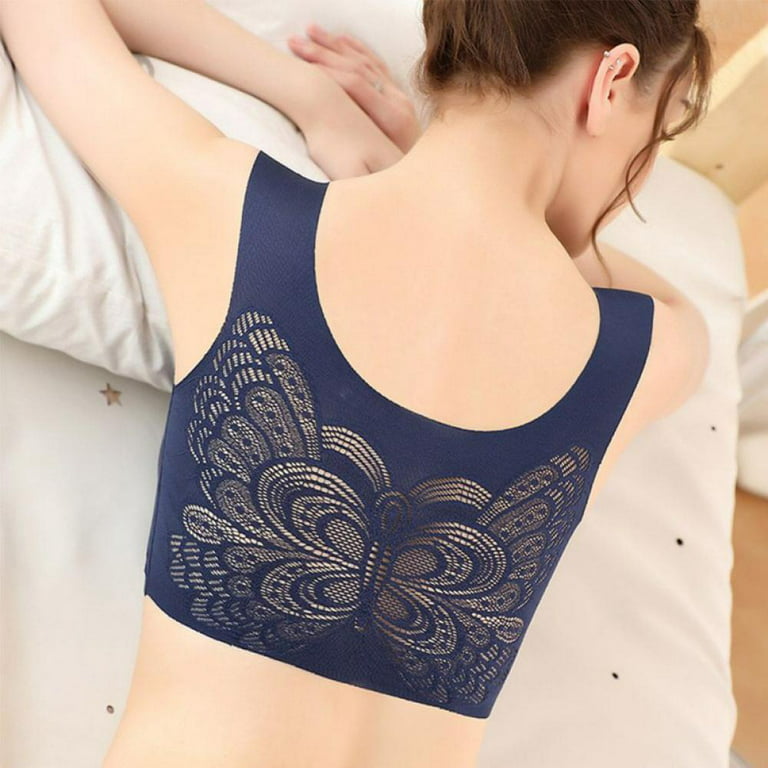 Women Beauty Back Butterfly No Underwire Bras Push -up Sleek Plus Size  Wireless Bras Sleeping Bra Sports Bras 