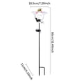 thumbnail image 3 of Qwtwty Halloween Solar Stake Lights Outdoor Decorations, Garden Landscape Stake Lighting for Path, Yard, Walkway, Driveway Decor, Tool-Free Setup, 3 of 6