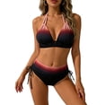 thumbnail image 2 of Ticikt Women String Triangle Bikini Set Swimsuit Two Piece Bathing Suit Cheeky Swim Suit Swimwear 2026 Fashion, 2 of 4