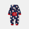 thumbnail image 3 of PatPat Christmas Pajamas Matching Family Mommy and Me Pj for Baby Girls Boys Santa Patterned One-piece Pajamas, Blue, 12-18 Months, 3 of 7