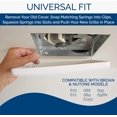 BroanNuTone FGR101 Replacement Square Bathroom Ventilation Exhaust Fan
