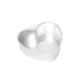 thumbnail image 2 of Moldes para pasteles Hariumiu Kitchen de 6, 8 y 10 pulgadas con forma de corazón y fondo extraíble, juego de moldes de aluminio con forma de corazón, molde antiadherente con capas de corazón para, 2 of 8