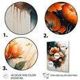 thumbnail image 3 of Designart Vibrant Orange Flower Bouquet Canvas Wall Art, 3 of 5