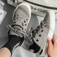 thumbnail image 5 of CHICVOMEY Retro Platform Sneakers for Women Fashion Sneakers Non-Slip Casual Lace Up Trendy Shoes Walking Shoes, 5 of 5