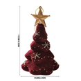 thumbnail image 2 of WWG Christmas Tree Ornaments, Plastic Christmas Balls Hanging Decorations, Waterproof Xmas Pendant for Tree, Holiday Party Supplies, Indoor Christmas Decor, Includes 1 Ornament, 2 of 7