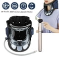 thumbnail image 1 of Adjustable Cervical Neck Traction Device Inflatable Pinched Nerve Neck Stretcher - Neck & Shoulder Pain Relief - Stretcher Massager for Home Improved Spine Alignment(Blue), 1 of 9