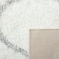thumbnail image 6 of SAFAVIEH Tahoe Thelma Quatrefoil Shag Area Rug, 6'7" x 6'7" Round, White/Grey, 6 of 8