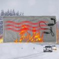 thumbnail image 4 of 40cm X 80cm Electric Heating Blanket, 12v Electric Heated Car Truck Travel Corduroy Soft Warm Blanket, 4 of 4