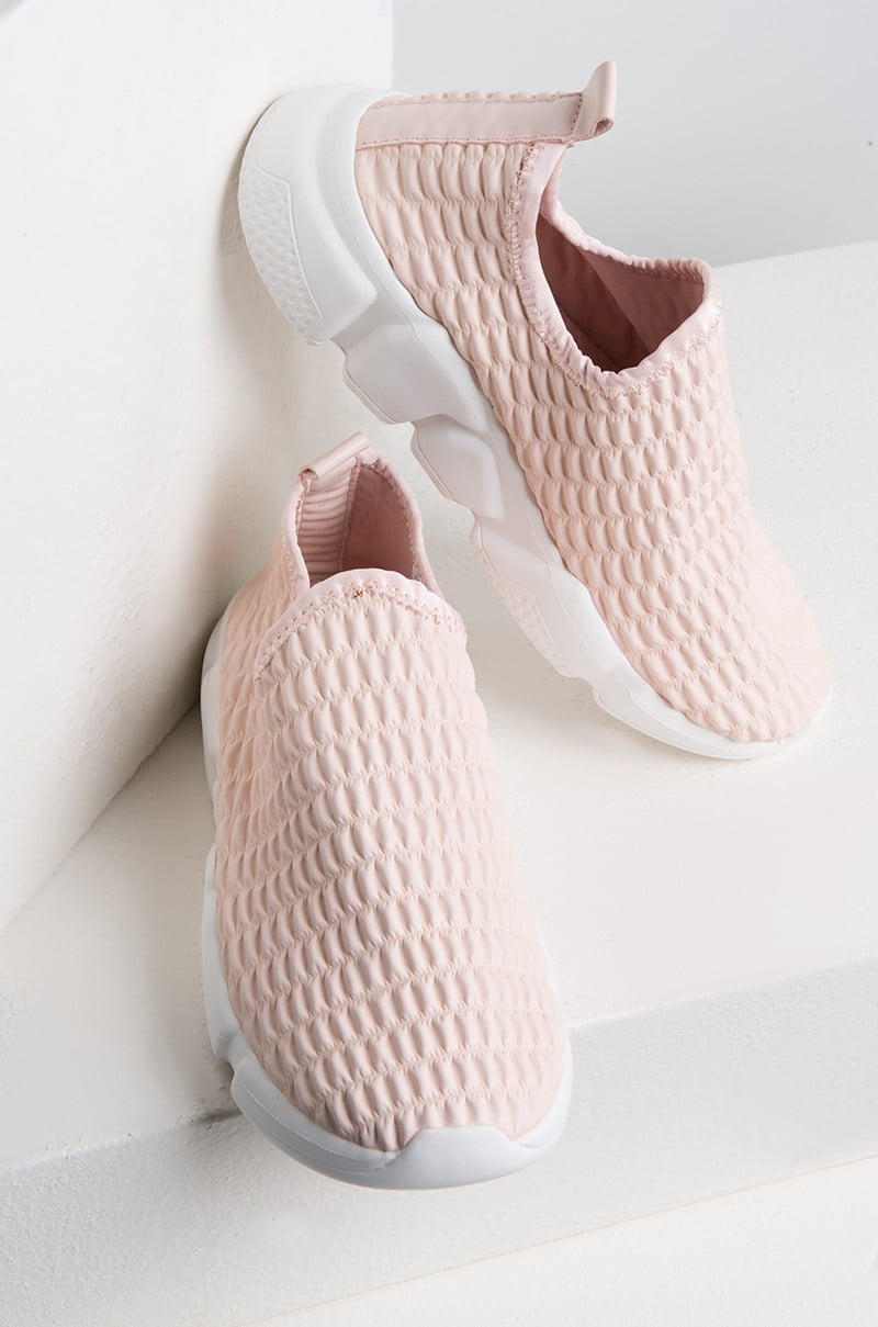 quilted slip on sneakers walmart