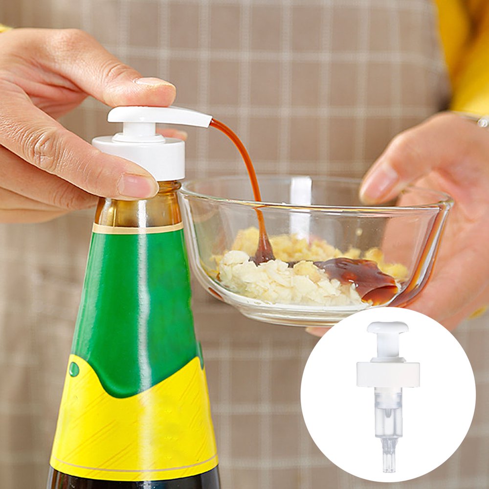 Windfall Sauce Pump Dispenser Leakproof Kitchen Condiment Dispenser For Ketchup Mustard Salad