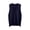 Navy, variant on Wyongtao Womens V Neck Sweater Vest Ribbed Knit Solid Color Sleeveless Blouse Irregular Hem Casual Fall Tank Tops (Free Size, White)