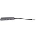 thumbnail image 5 of Hub 6 en 1 tipo C a interfaz Multimedia de alta definición Hub estación de acoplamiento USB Hub SpliHub, adaptador de concentrador de interfaz multimedia de estación de acoplamiento USB para Office Ho LHCER NONE, 5 of 5