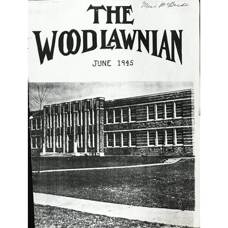 (Custom Reprint) Yearbook: 1945 Woodlawn High School - Woodlawnian Yearbook (Woodlawn, NY)