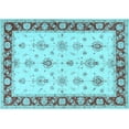 thumbnail image 1 of Ahgly Company Indoor Rectangle Persian Light Blue Traditional Area Rugs, 2' x 3', 1 of 4