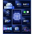 thumbnail image 2 of Estéreo para auto Podofo 9" 4G 64G con CarPlay inalámbrico y Android Auto, 2 of 7