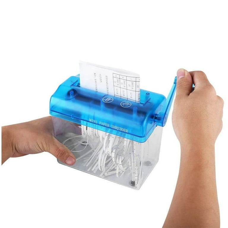 Shredder Mini - Hand Cranked Plastic & Can Shredder