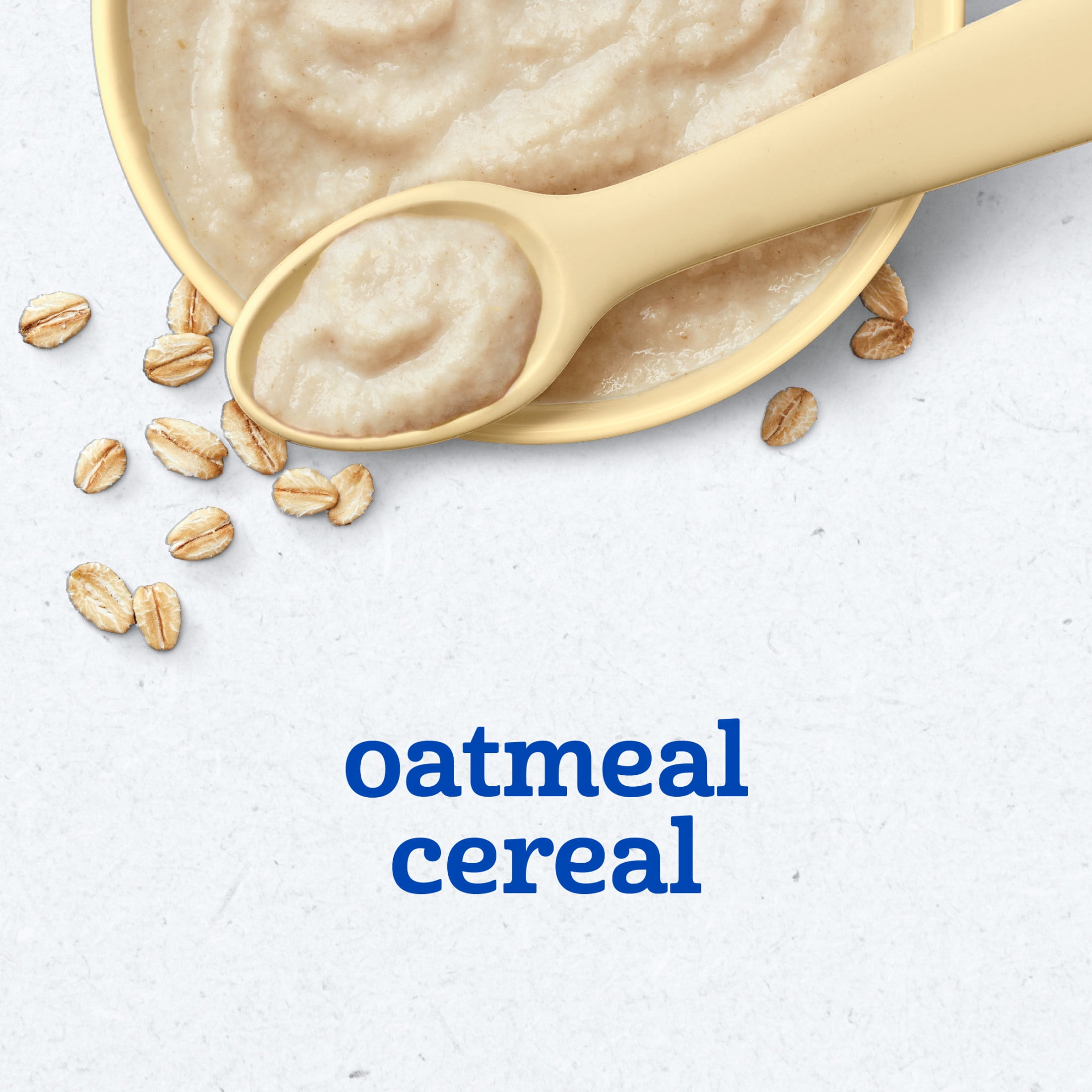 (3 pack) Gerber Stage 1 Baby Food, Baby Oatmeal Cereal, 8g Whole Grains, Infant Cereal 8 oz