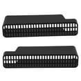 thumbnail image 6 of FUTUREORYY 2Set Under Seat Air Vent Cover Plastic Black Car Interior Accessories for Airflow Optimization, 6 of 8