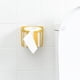thumbnail image 4 of Soporte de montaje en pared, soporte de papel para montaje en pared, soporte para papel de baño, colgador de papel para montaje en pared, confiable y duradero, 4 of 6