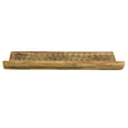 thumbnail image 5 of Bloomingville Boho Hand Carved Curved Wood Tray, Natural, 5 of 5