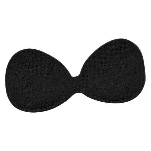 2 almohadillas suaves para sujetador, ideales para realzar el busto. Siamés negro