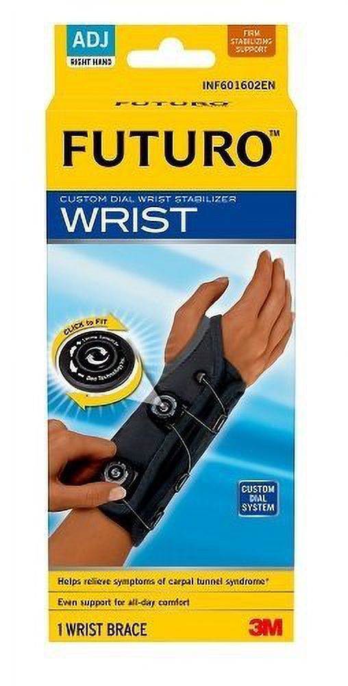 Futuro Custom Fit Adjustable Wrist Stabilizer Right Hand - 1 ea ...