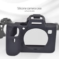 thumbnail image 1 of Cubierta Protectora de la Caja de la Cámara de Silicona Para A7 III A7R3, Protector de Cámaina Suave para Ajuste, Lavable Y Resistente, Negro, 1 of 7