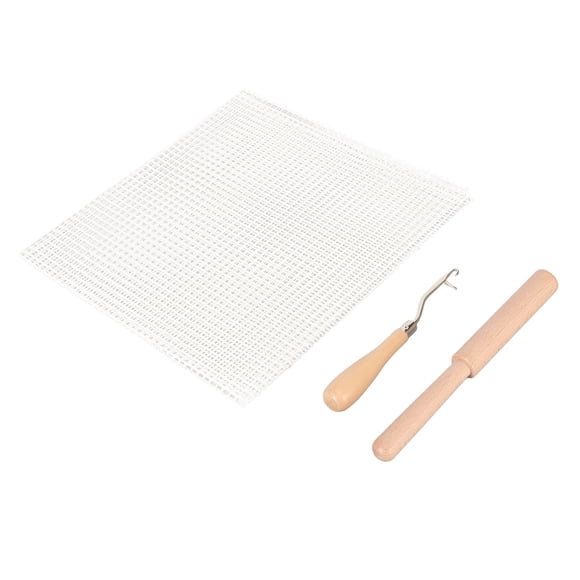 DIY Latch Hook Crafts, Blank Rug Latch Hook Tool Kit Functional For Carpet For Doormat