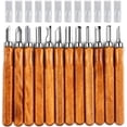 thumbnail image 4 of AUGSUN Wood Carving Knife Set - 20 PCS Hand Carving Tool Set for DIY Sculpture Carpenter Experts & Beginners, 4 of 6